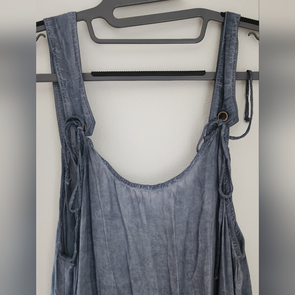 Free People Act Natural shapeless romper - Picture 6 of 7